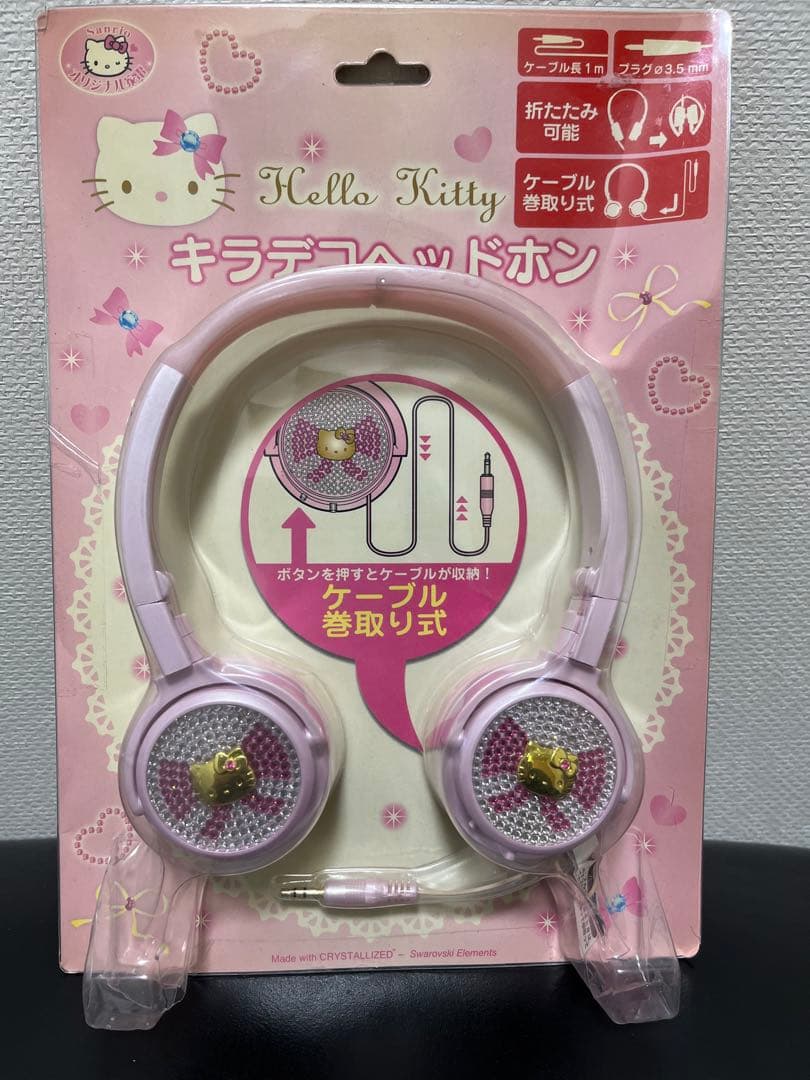 ハローキティ　ヘッドホン　キラデコ ヘッドフォン　希少 新製品】#Razer KrakenからHello Kitty and Friends Editionが3/31発売