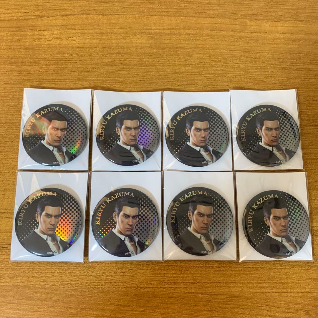 龍が如く0 誓いの場所 メタル缶バッジコレクション」桐生一馬 8個