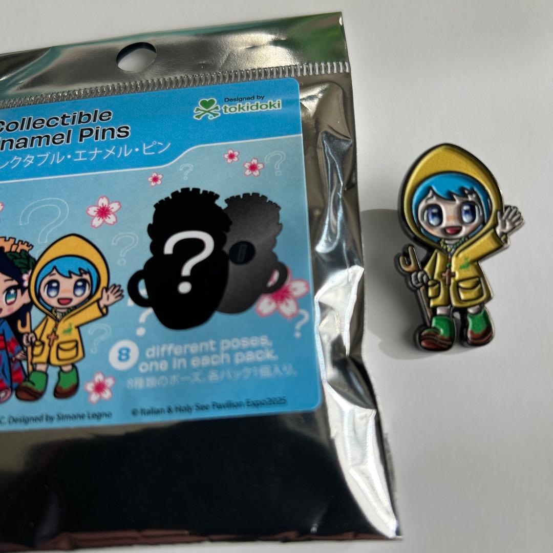 大阪関西万博 イタリア・バチカン館限定 ルーチェ ピンバッジ - メルカリ