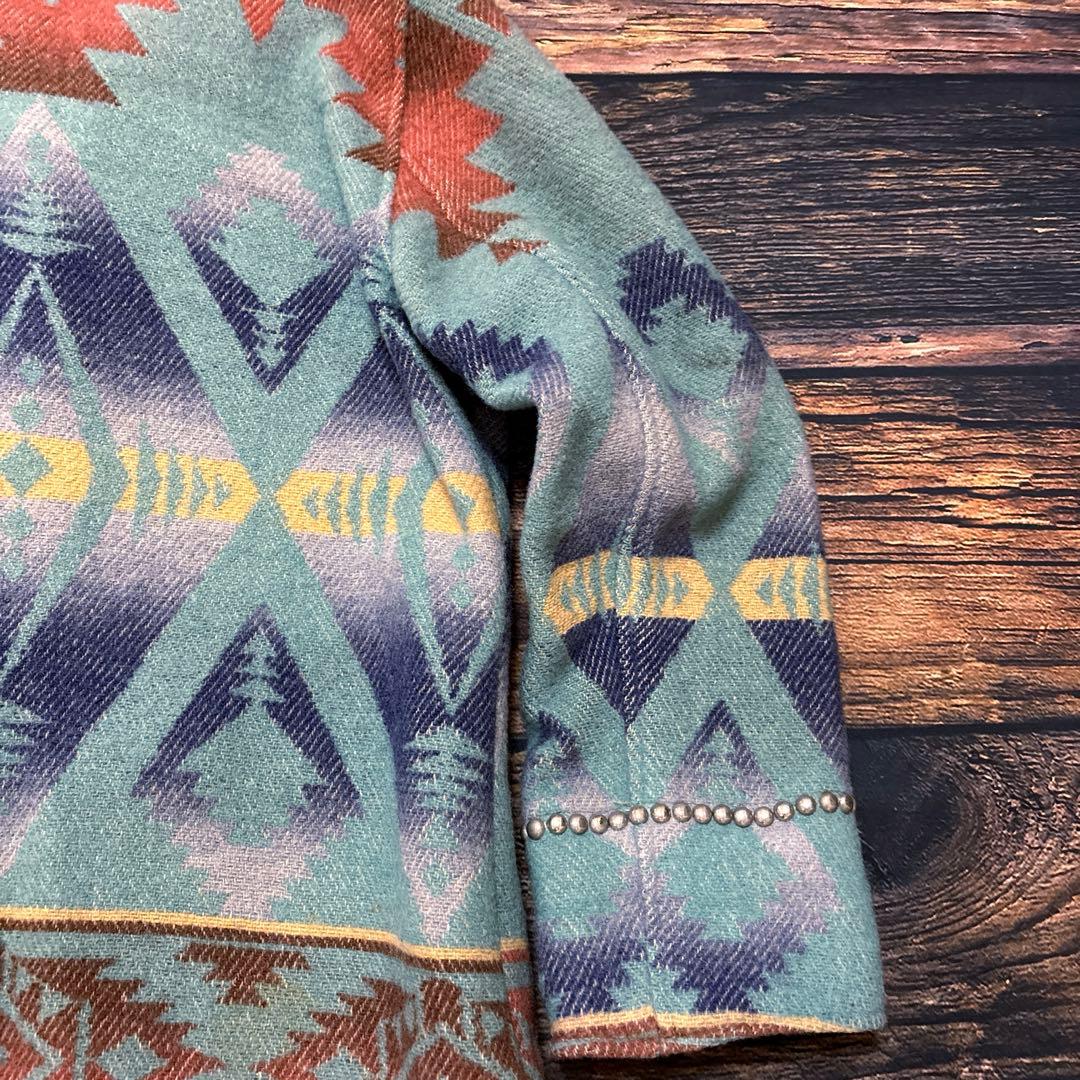 POLO COUNTRY / 90's native rug jacket