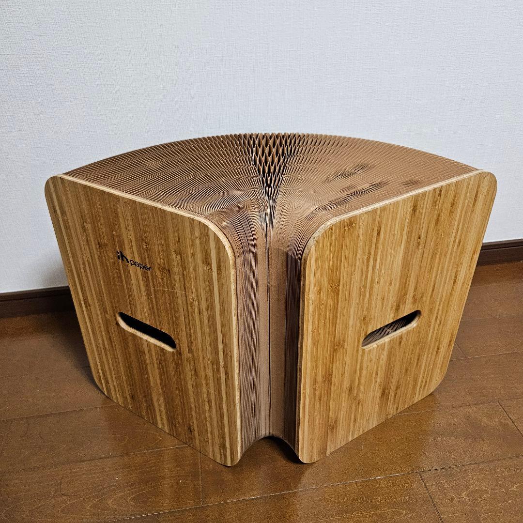 ih paper アコーディオン チェア コンパクト おしゃれ Amazon.co.jp: ihpaper 家具柔らかい座席現代デザインアコーディオン