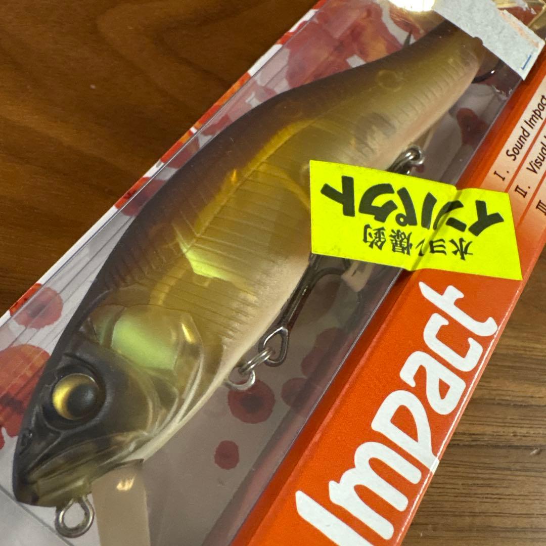 ☆オールド☆レア☆新品☆シマノ トリプルインパクト120 3個 ゴールド アユ