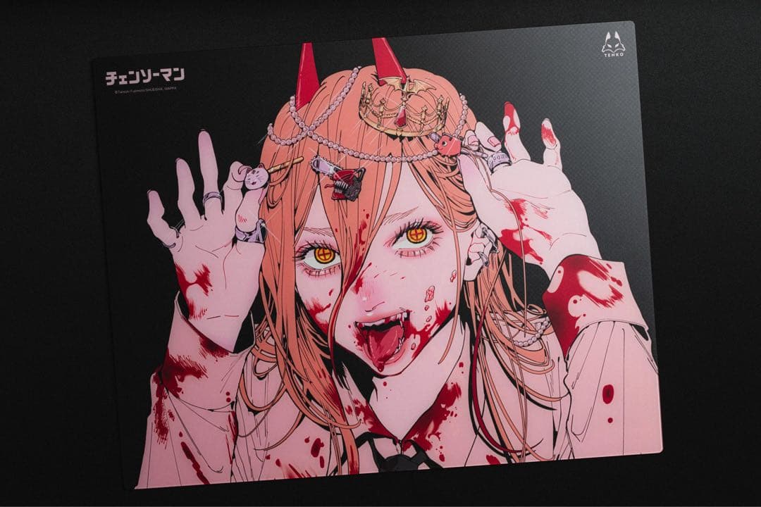 クマ様専用 Arbiter Studio チェンソーマン ガラスマウスパッド - メルカリ