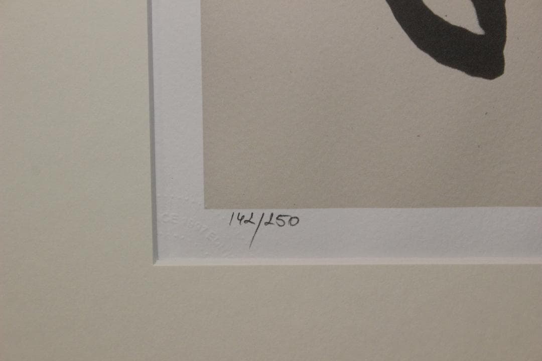 バンクシー 【Because I'm Worthless】エスタンプリトグラフ