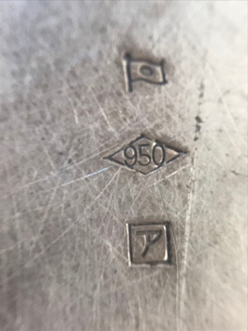 銀製 宝石箱 シルバー950 骨董品 I.869 - メルカリ