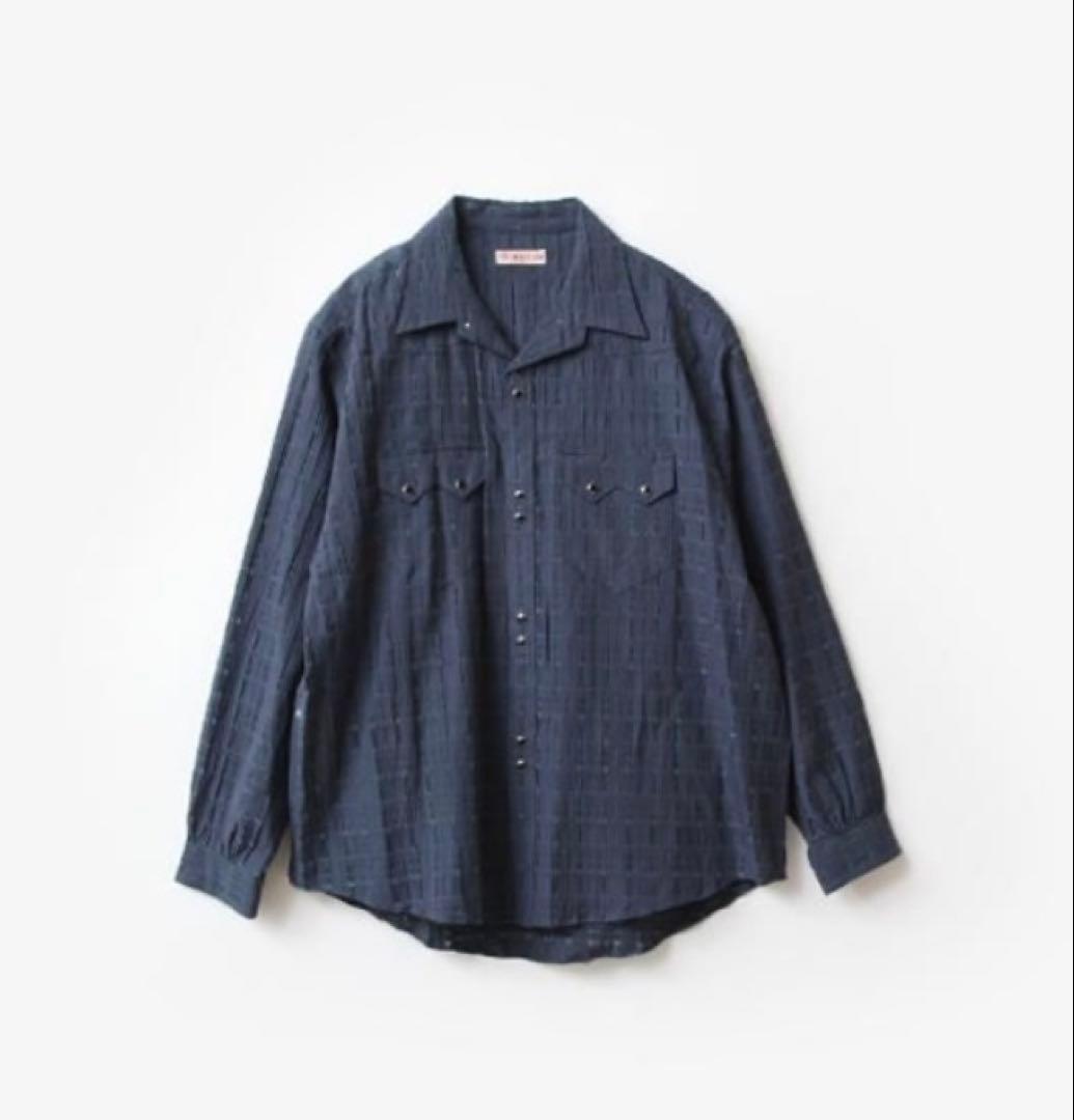 新品 IT'S CRUST CLOTH ウエスタンシャツ 日本製 定価4万4千円 - メルカリ