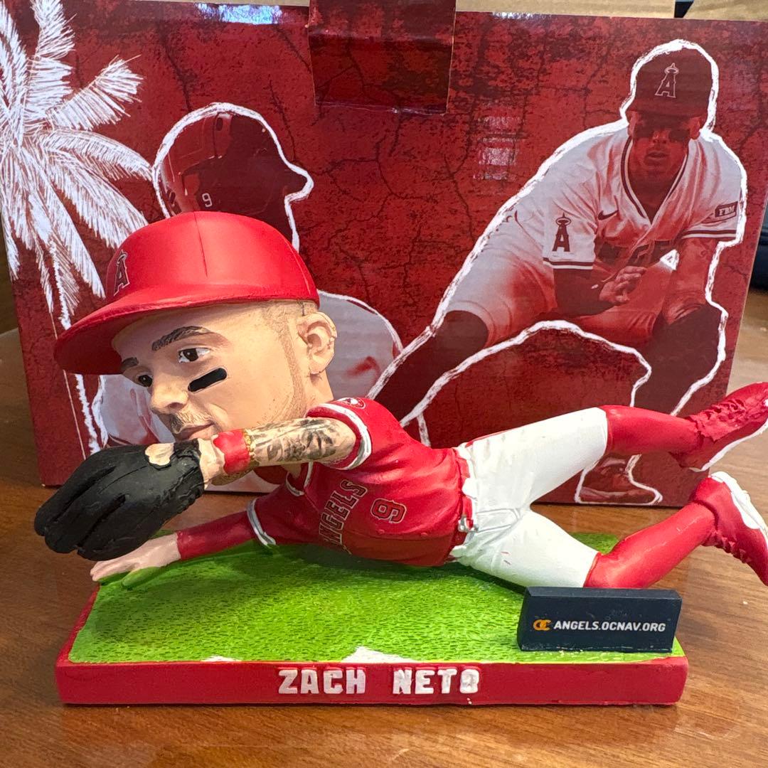 【新品】エンゼルス　ネト　ボブルヘッド ザック ネト エンゼルス ボブルヘッド バブルヘッド フィギュア 非売