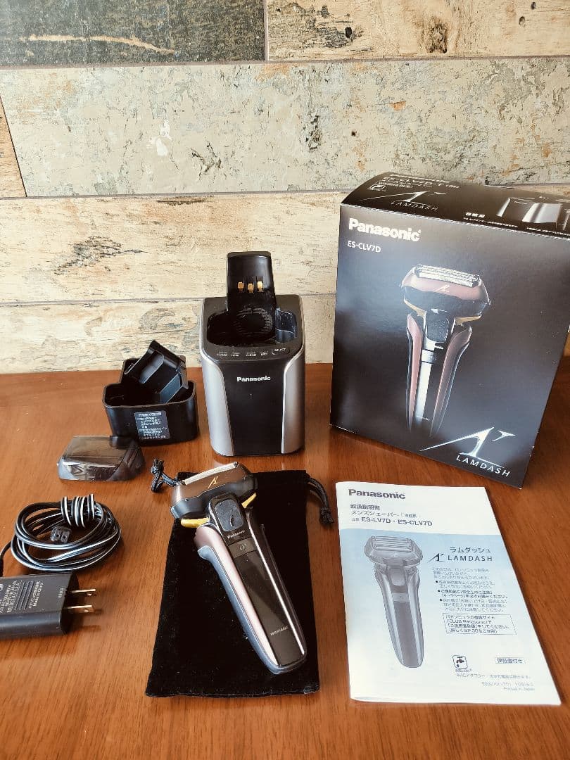 Panasonic ラムダッシュ 5枚刃 ES-CLV7D 【ジャンク品】 - メルカリ