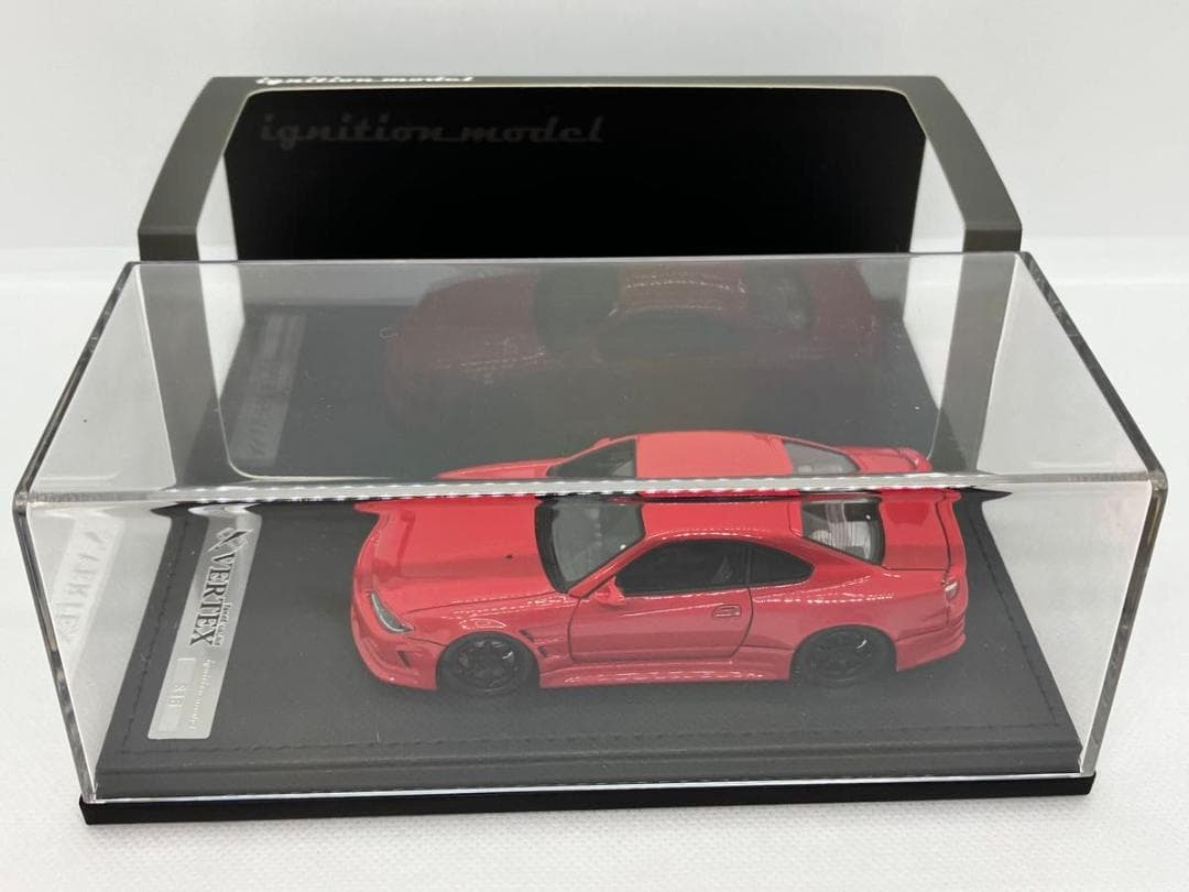 ☆1/43☆VERTEX S15 シルビア☆レッド☆イグニッションモデル☆ - メルカリ