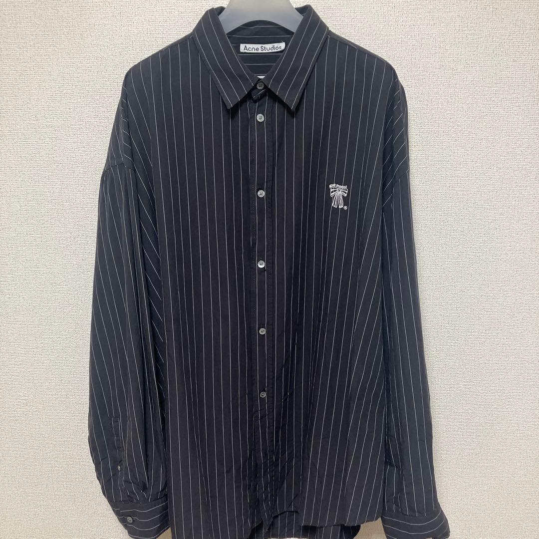 トップス Acne Studios Acne Studios // Black & Orange Tie Dye Top – VSP Consignment