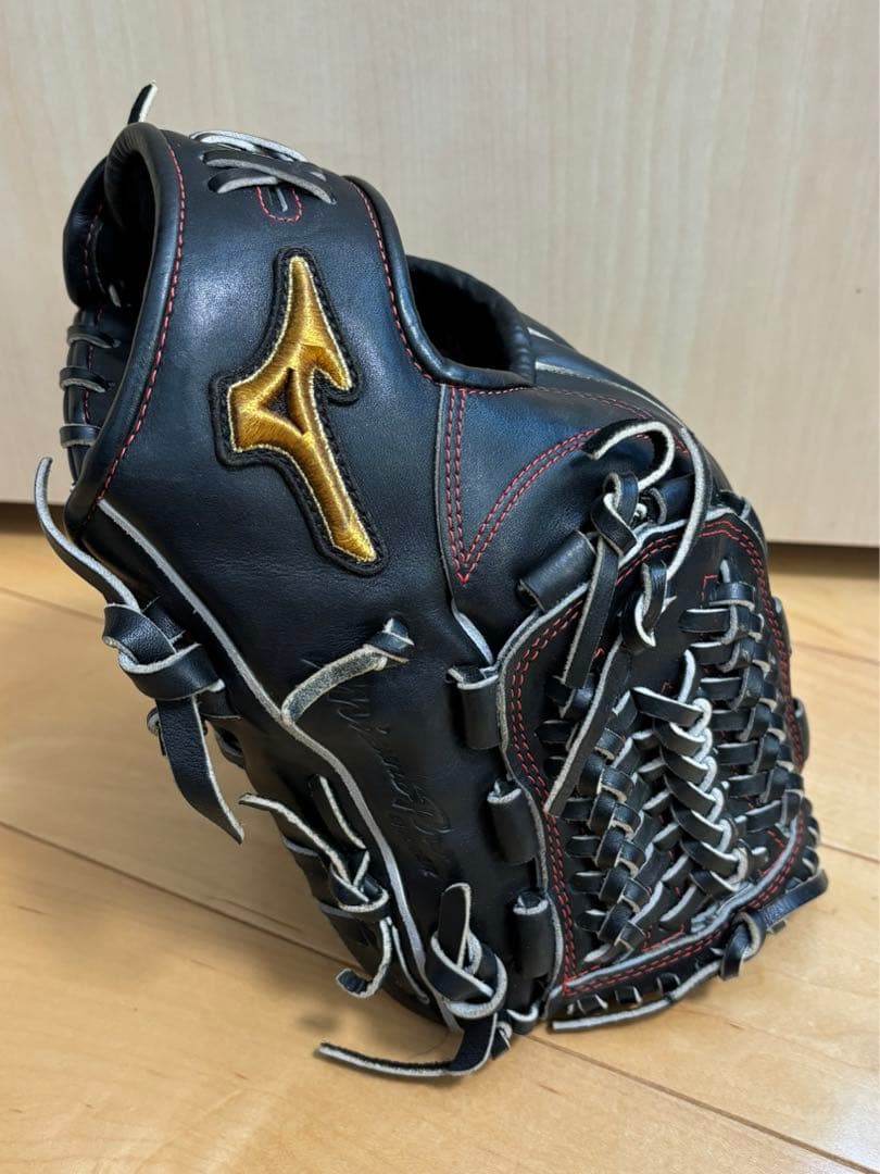 硬式野球　グローブ(ミズノプロ)とグローブケース Mizuno Pro ミズノプロ 限定 野球 グラブケース 2個入れ 20L グローブ
