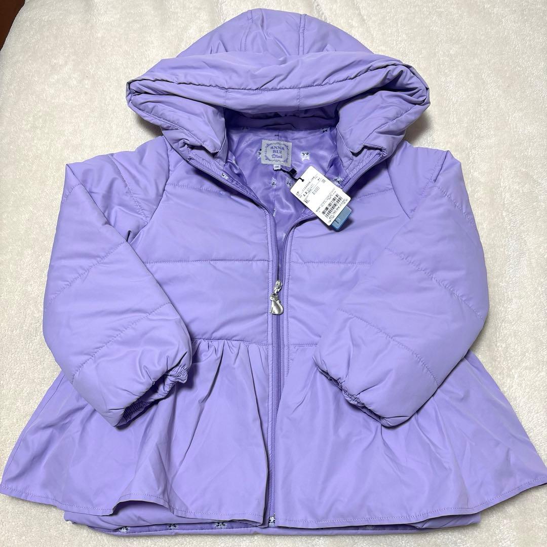 ☆新品☆ANNA SUI mini アナスイミニ 【はっ水】ネコ耳中綿コート