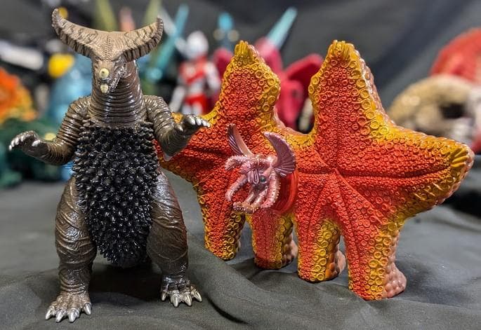 ウルトラマンパワード＆登場怪獣・宇宙人（バンダイ）ソフビコンプ18体セット