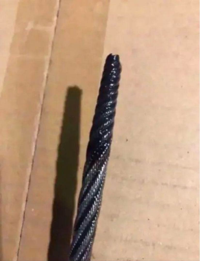 国産品 ユニック用ワイヤーロープ 8mm x 95m 新品未使用 - メルカリ