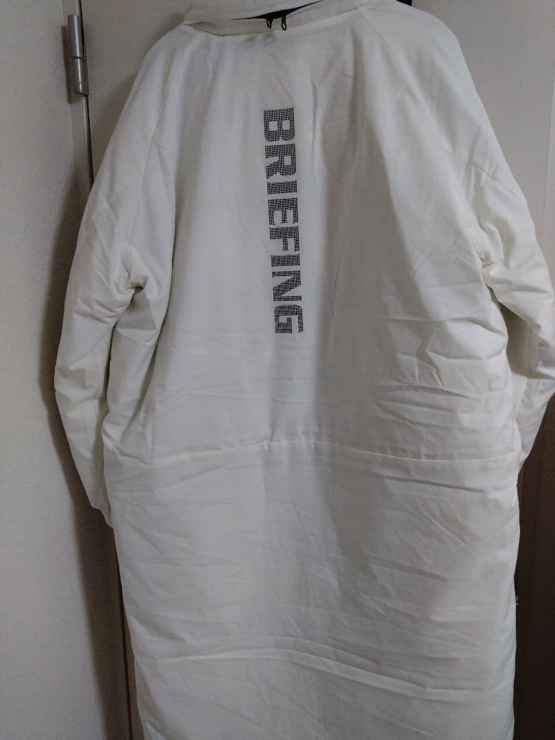 BRIEFING ブリーフィング ダウンベンチコート ヒート温度調節 ホワイト