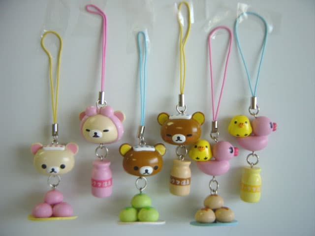 ♯Hpm16KTリラックマほっこり温泉ストラップ全6種 - メルカリ