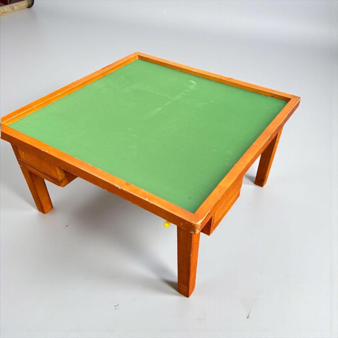 折りたたみ麻雀卓 収納引き出し付き 麻雀座卓 卍2 雀荘 - メルカリ