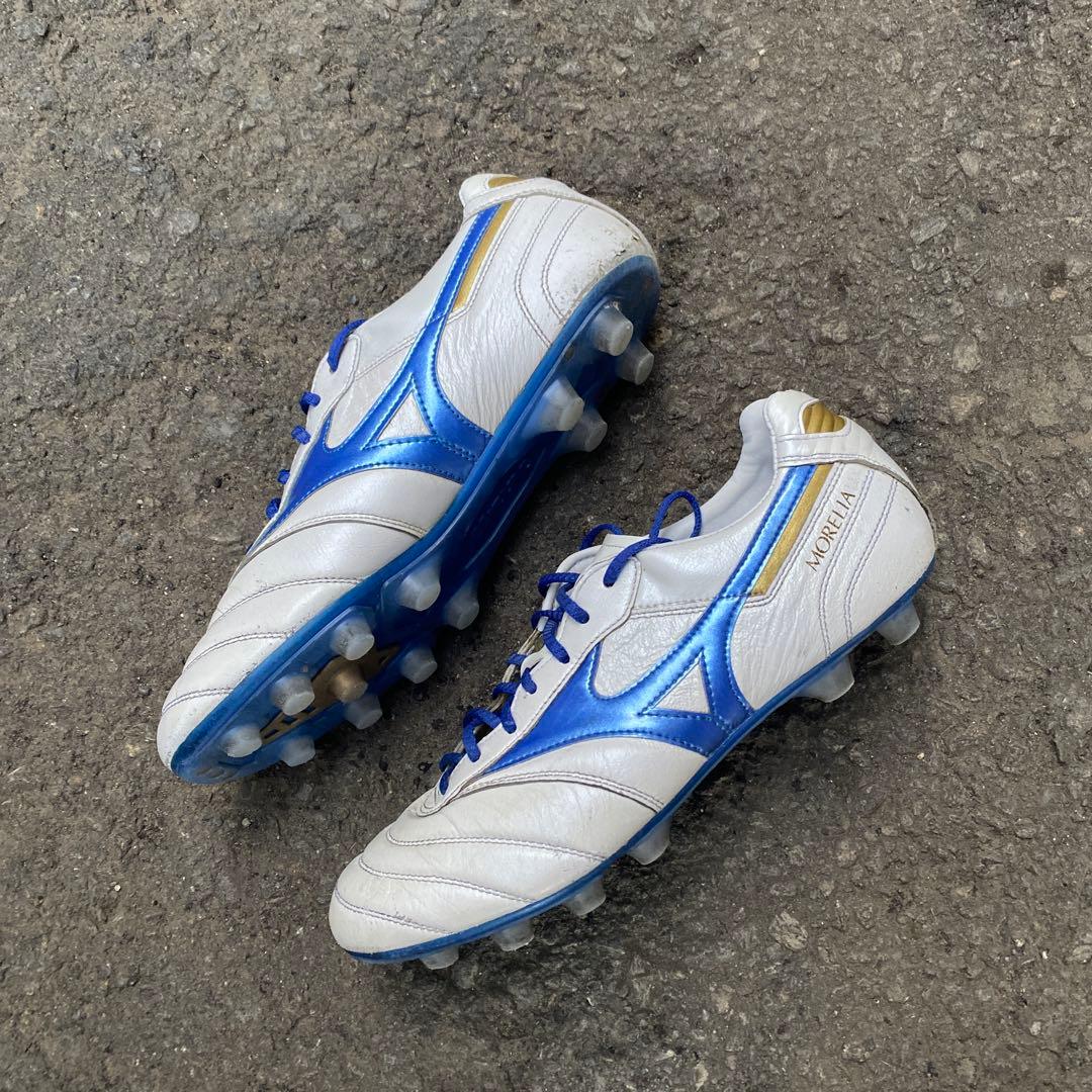 モレリア2Japan 26.5cm スーパーホワイトパール×レーザーブルー 白青