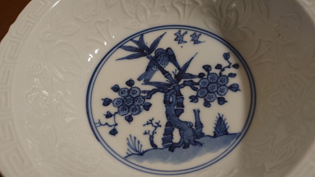 古九谷 九谷焼 菓子鉢 色絵 華の図 柿右衛門 1客 美術品