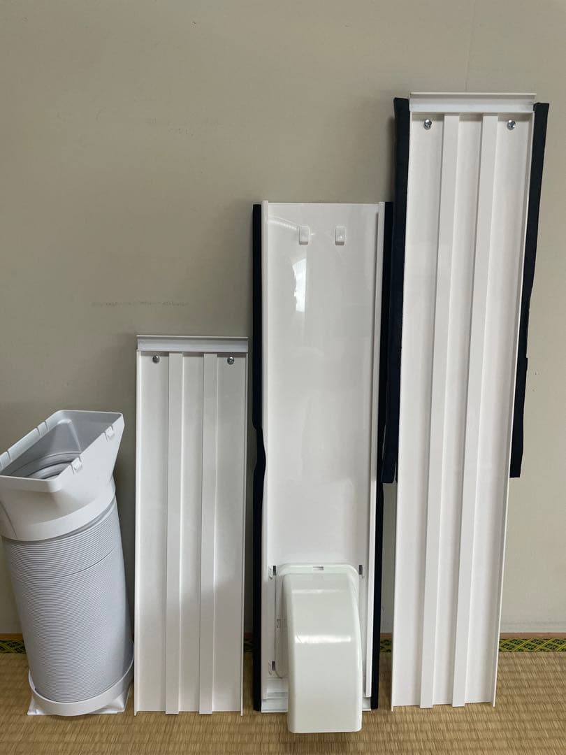 ✨美品✨アイリスオーヤマポータブルクーラー用窓パネルIPAM-1450 ダクト付 楽天市場】クーラー パネル ポータブルクーラー別売窓パネル 小型 雨