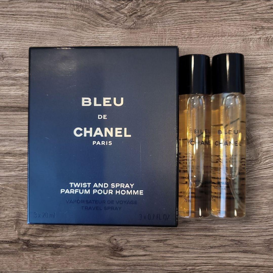 BLEU DE CHANEL トラベルスプレー フィル2本 ブルー ドゥ シャネル トラベル スプレイ（オードゥ パルファム