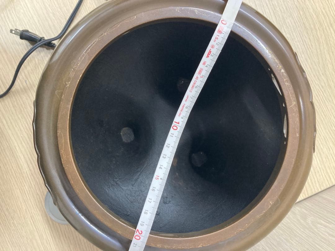 コンロ動作確認済み！ 唐銅 風炉 風炉釜 茶釜 茶道具