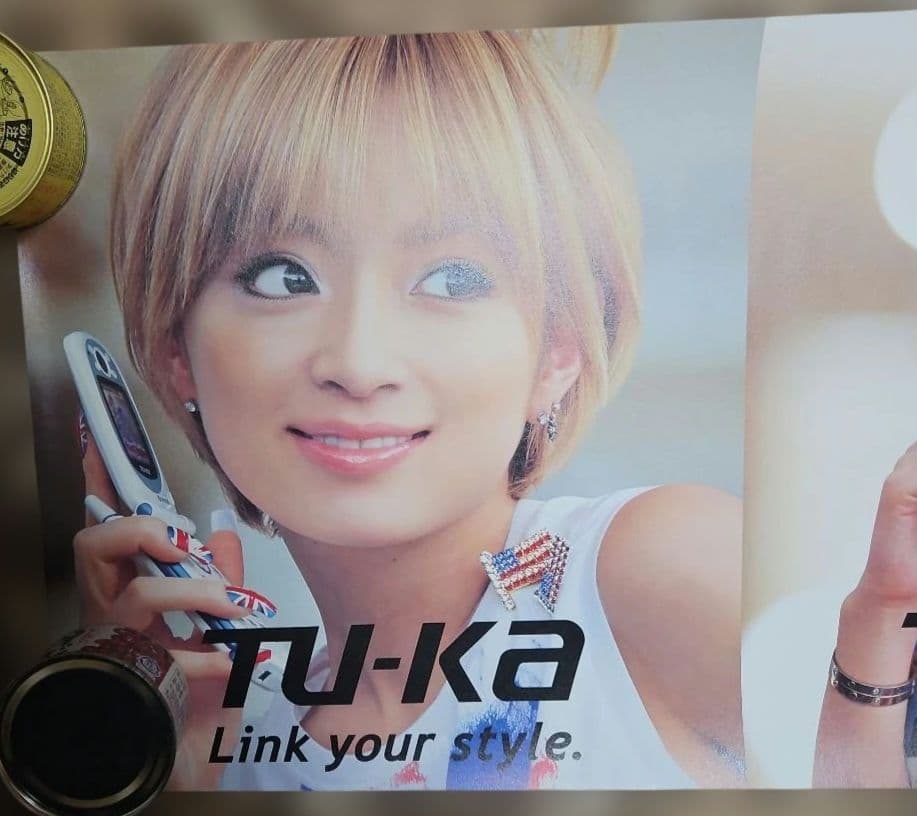 浜崎あゆみTU-KA ユニオンジャック ポスター