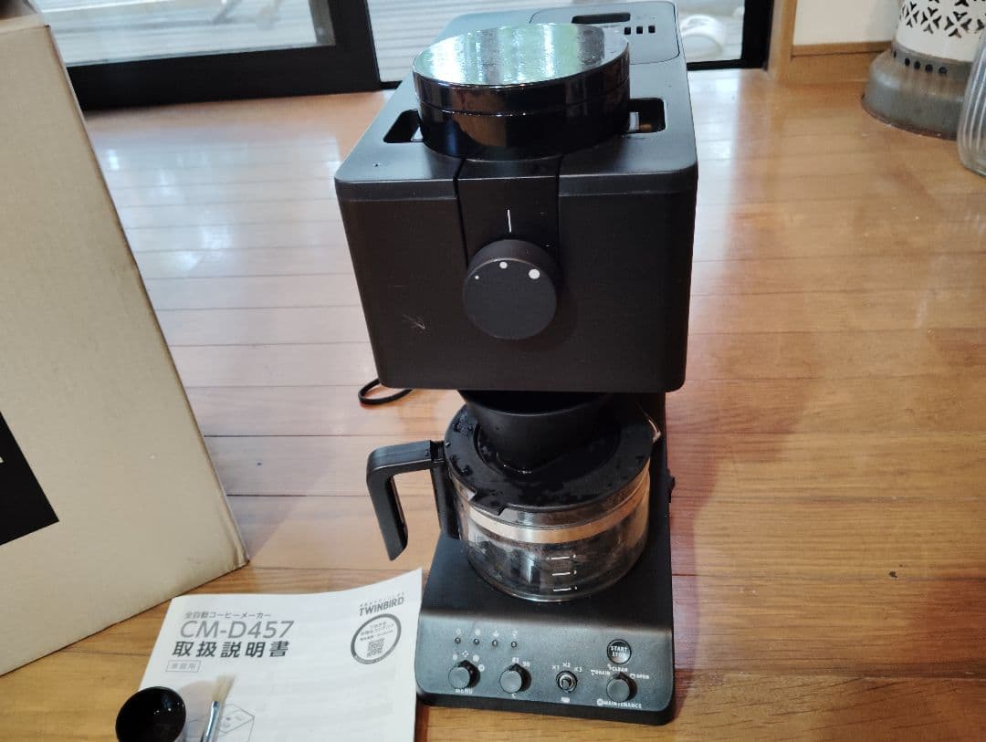 TWINBIRD コーヒーメーカー CM-D457　訳あり 稼働品！ TWINBIRD コーヒーメーカー CM-D457 （訳あり品） - メルカリ