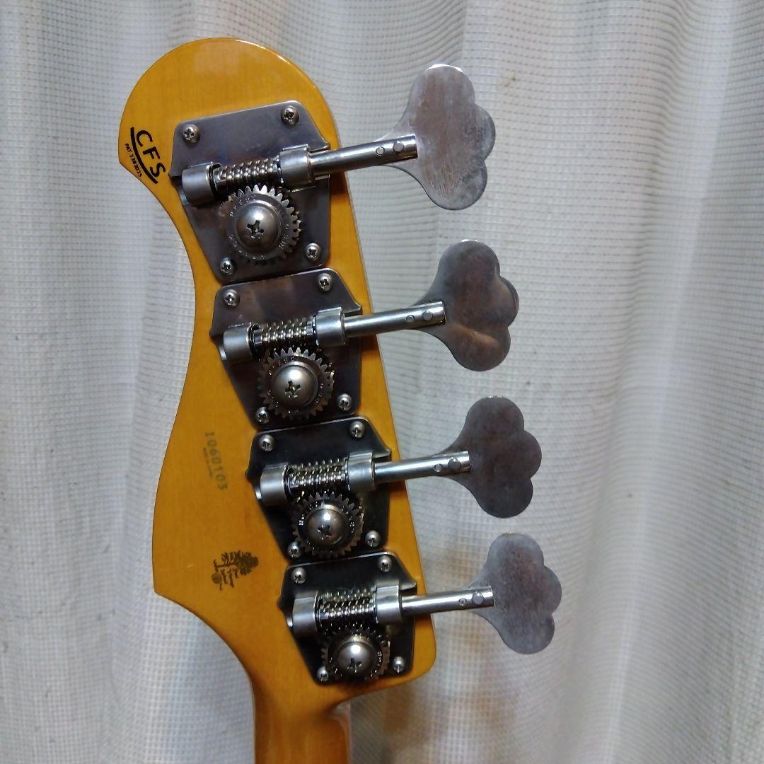 HISTORY 高級ライン ジャズベース ハードケース付き タイムレスティンバー