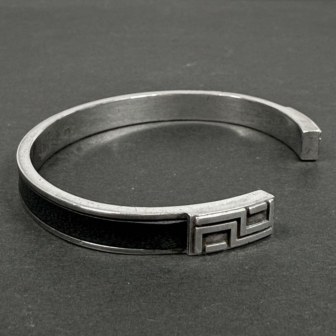 ダンヒル カフバングル dロゴモチーフ シルバー925 ブレスレット バングル