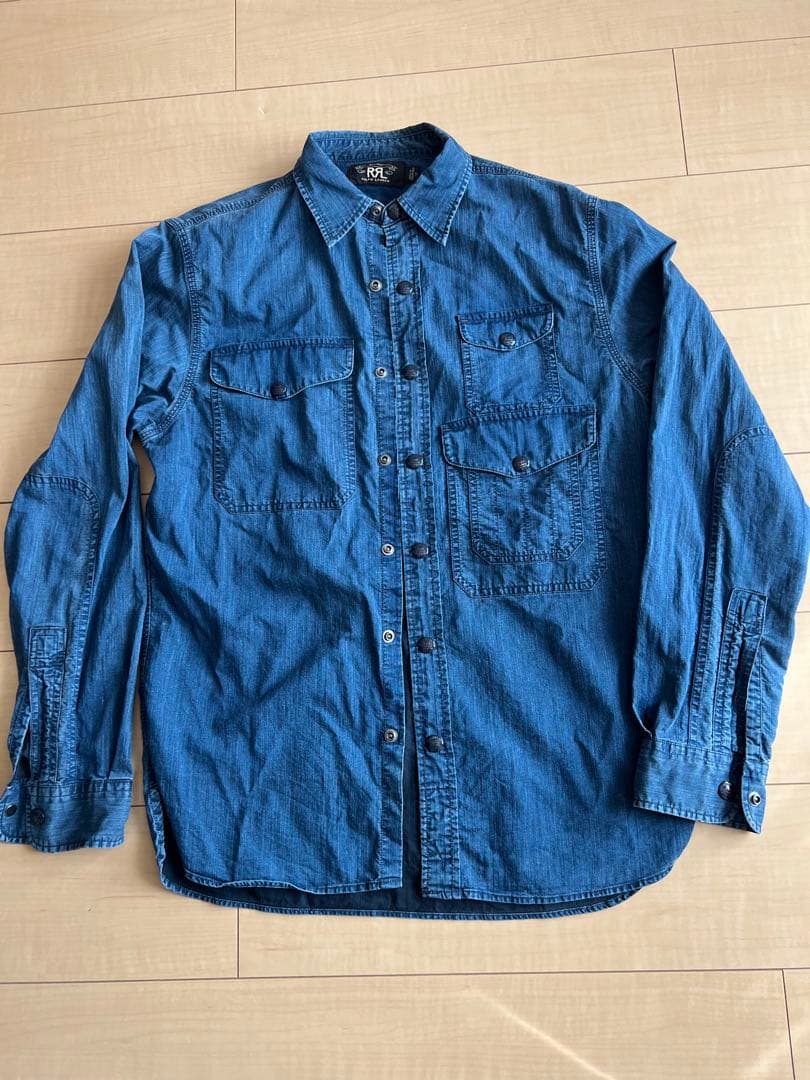 Ralph Lauren RRL デニムシャツ 16209174_41040005_1000.jpg