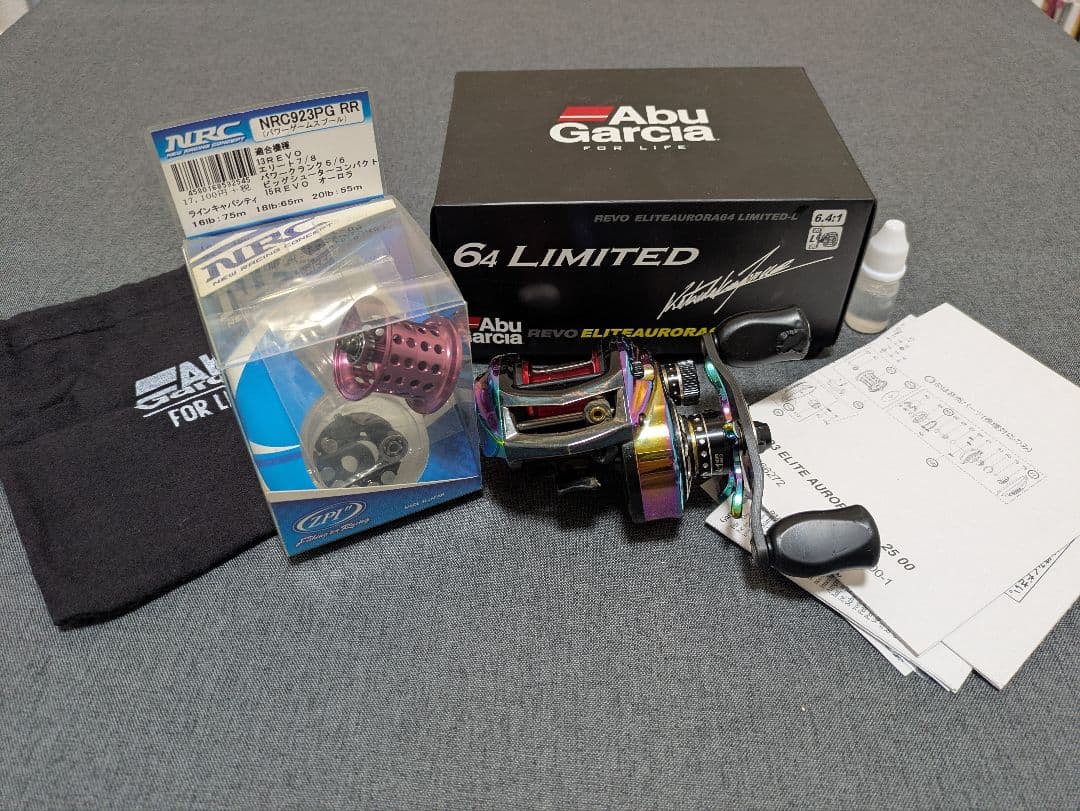 レボ オーロラ オーロラ64 リミテッド リール バス釣り ZPI 希少 廃盤 レボ オーロラ オーロラ64 リミテッド リール バス釣り ZPI 希少 廃盤