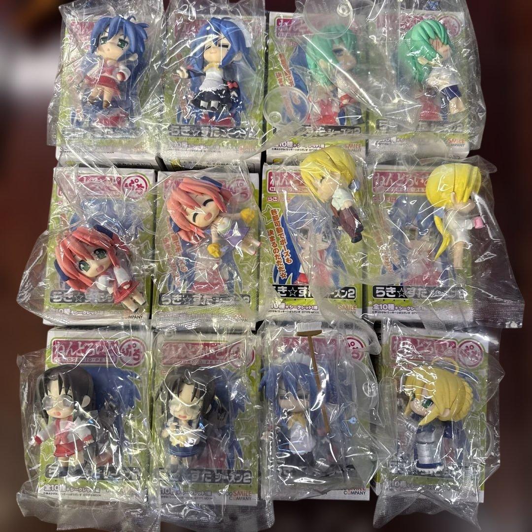 らき☆すた シーズン2 ねんどろいどぷち 12体入り　開封済み