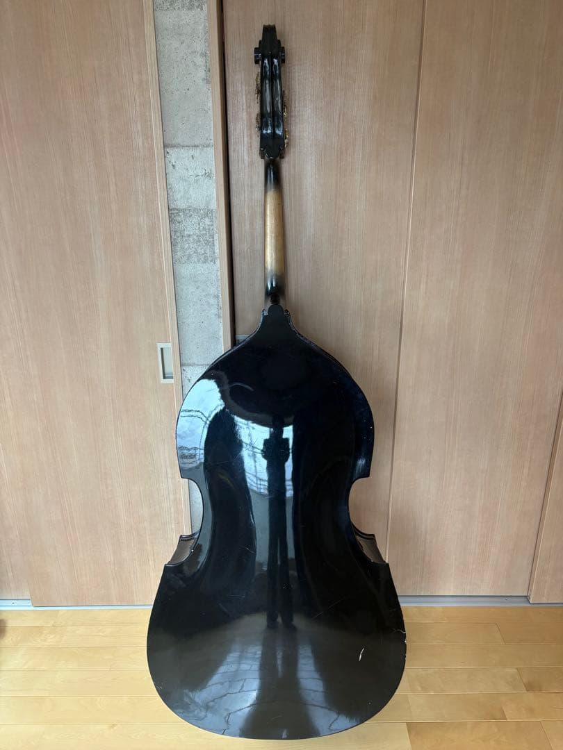 hallstattウッドベース コントラバス 黒 中古 ロカビリー - メルカリ