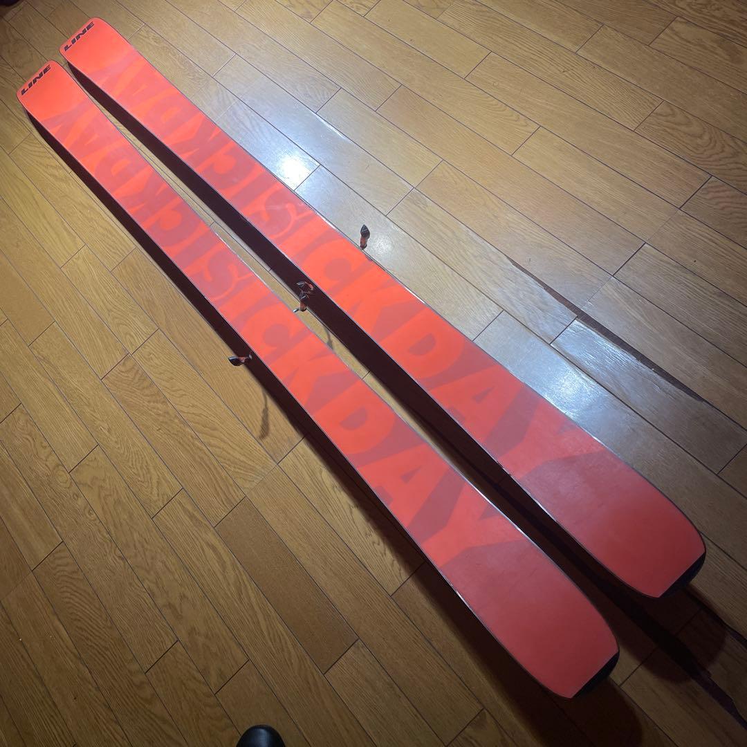 名機LINEラインSICKDAY172cm金具セット フリーライド - メルカリ