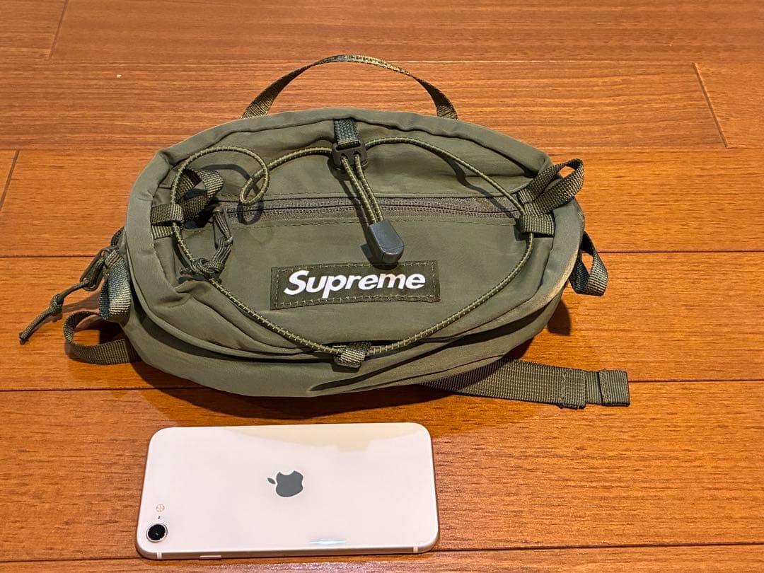 美品❣️Supreme ボディバッグ オリーブ CORDURA製 - メルカリ