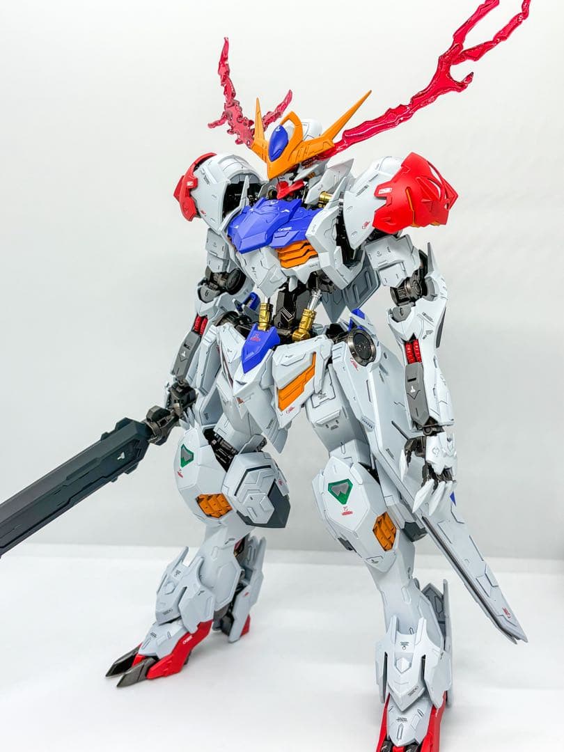 MG ガンダムバルバトスルプス　リミッター解除　塗装済み完成品　ガンプラ