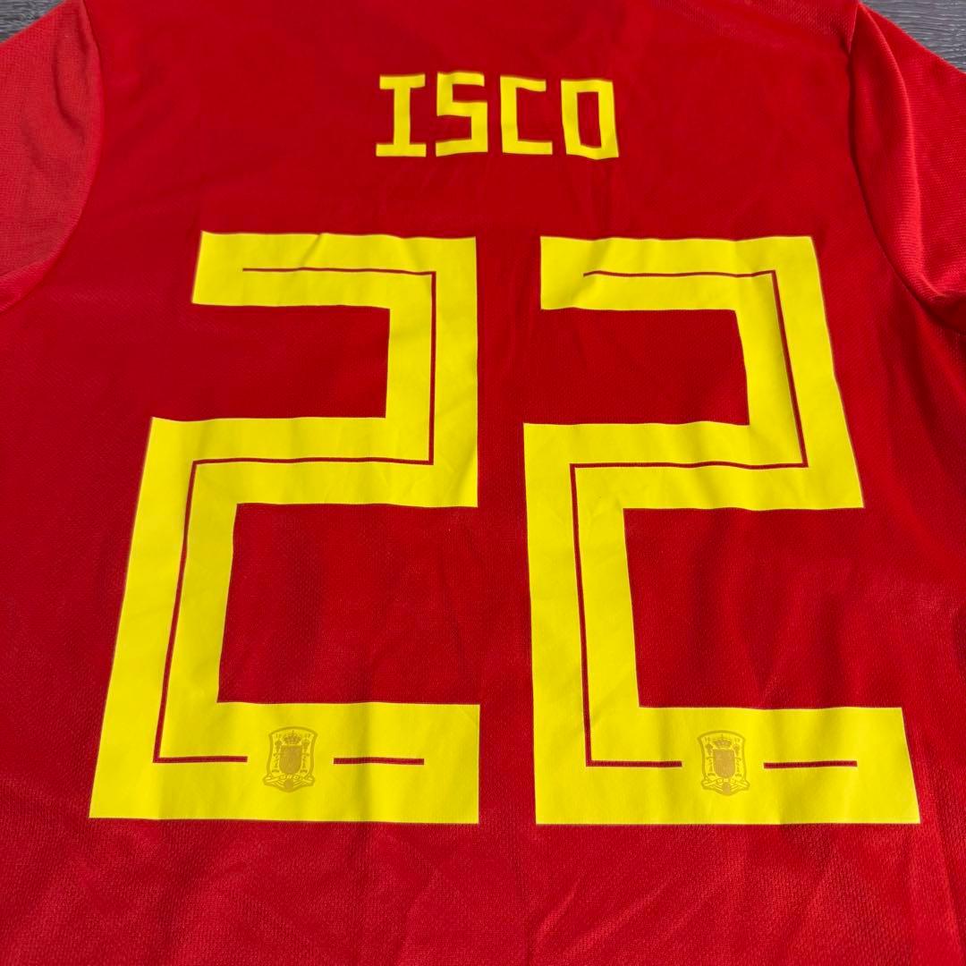 正規品 adidas スペイン代表 ISCO 18/19 ホーム ユニフォーム - メルカリ