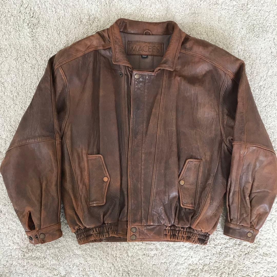 KADOYA カドヤ MACEES LLサイズ レザージャケット - メルカリ