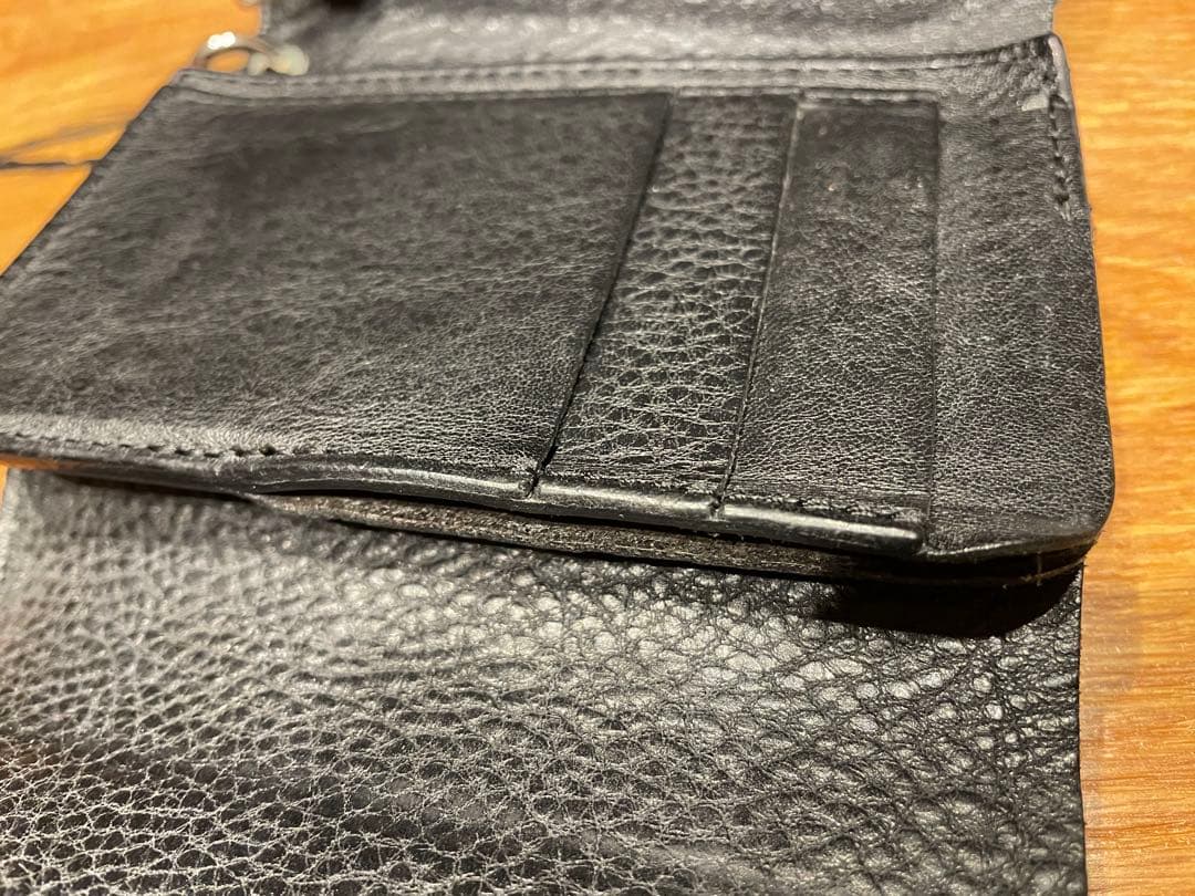 ZOさん専用】CALEE 本革 三つ折り財布 スターボタン付き - メルカリ