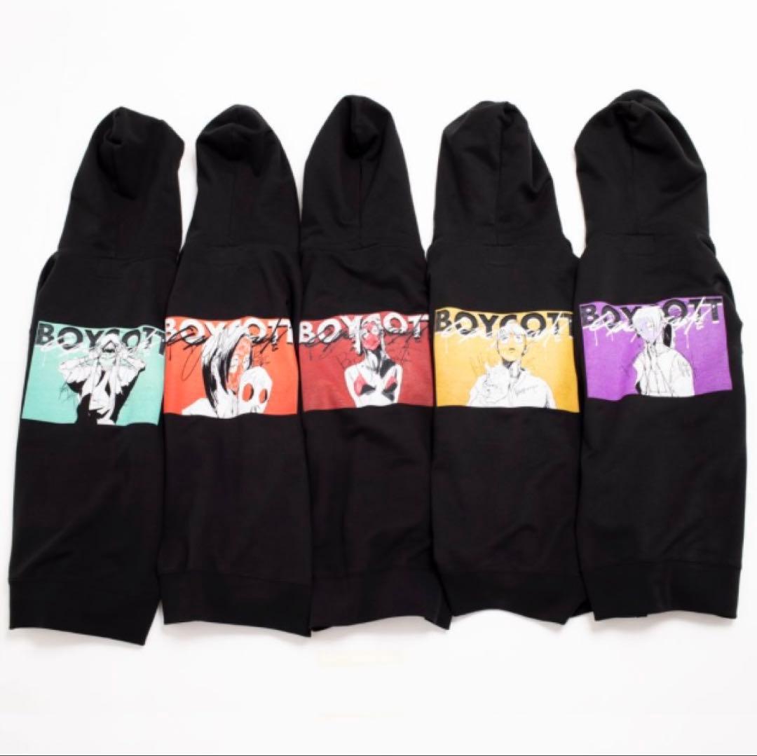 amazarashi パーカー　フーディー　ボイコット