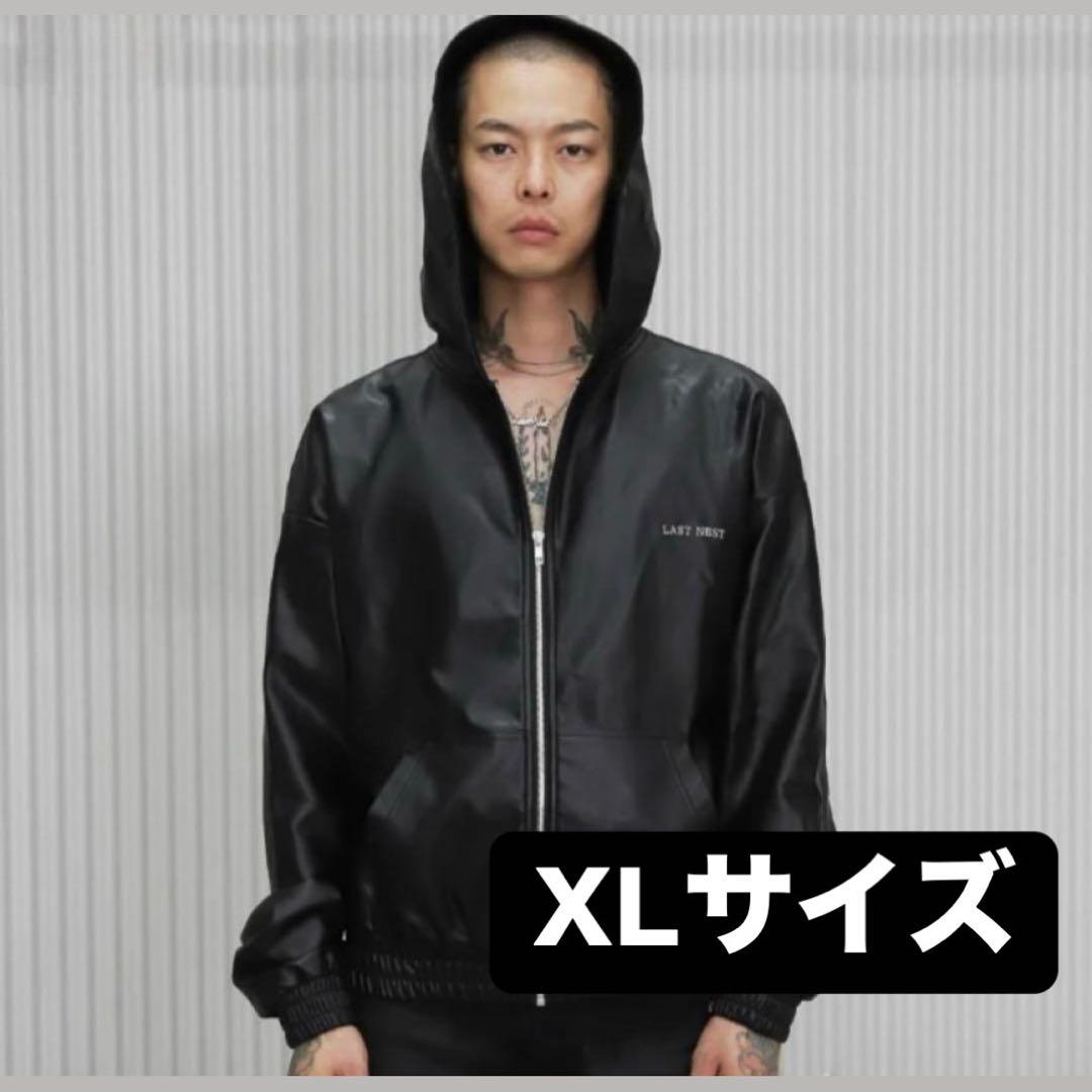 LAST NEST レザージップパーカー XLサイズ - メルカリ