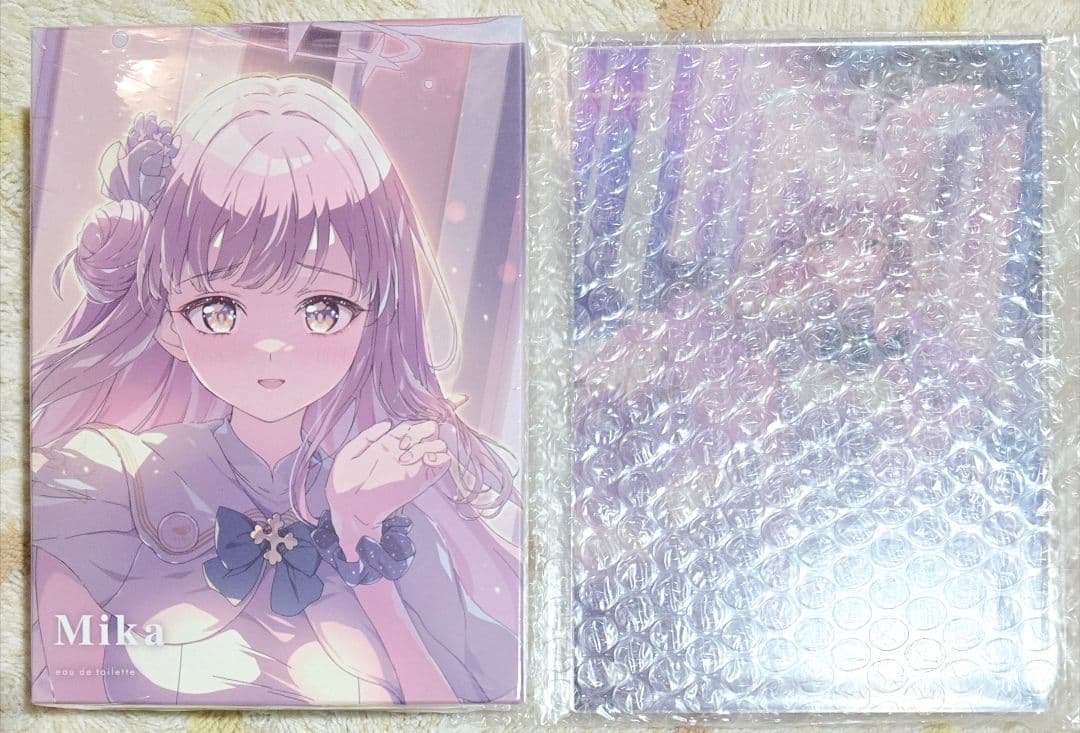 新品未開封 ブルーアーカイブ オードトワレ ミカ アクリルパネルセット