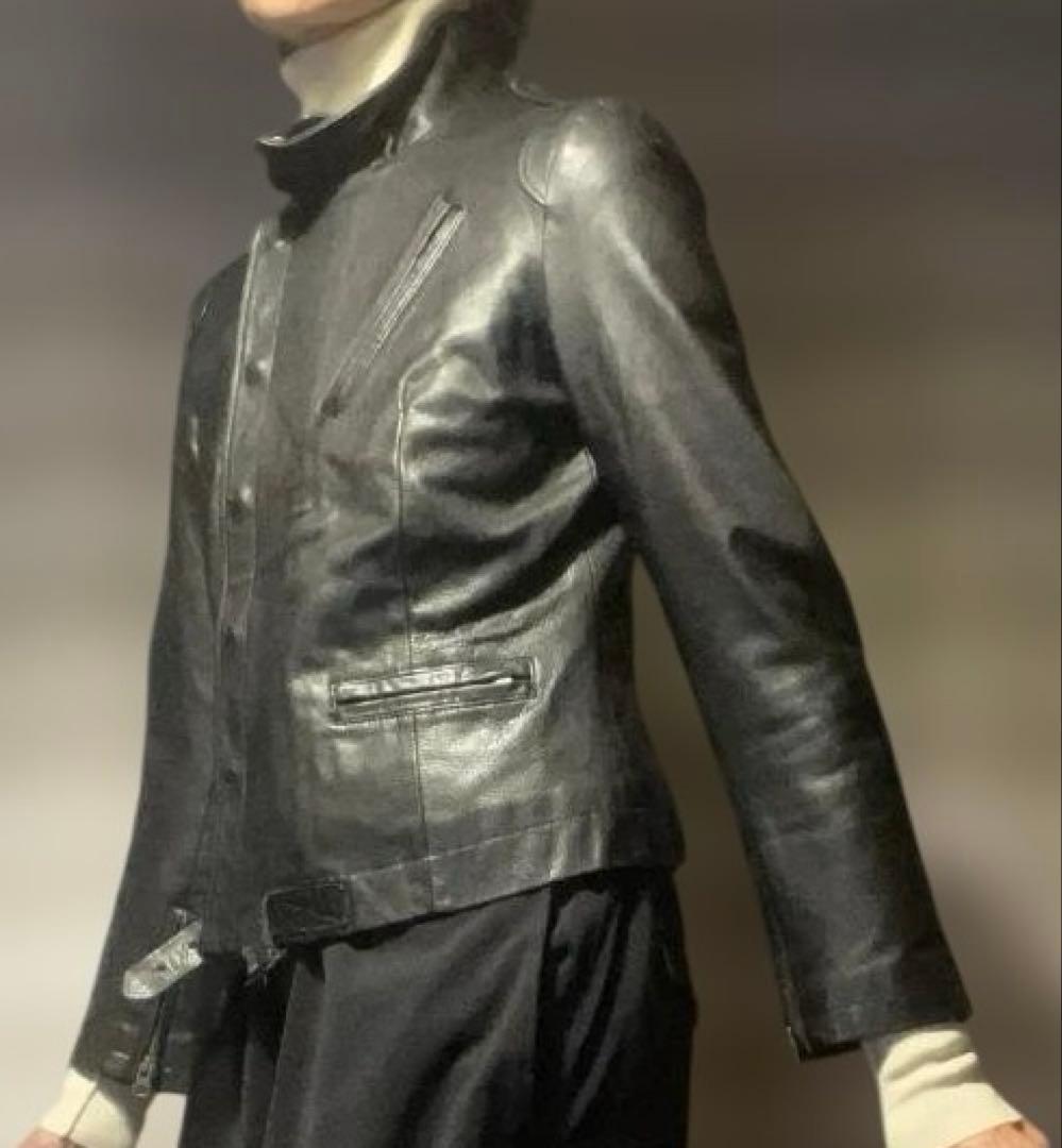 12/19お値下《美品》ハウト　シングルレザーライダース（ノーカラー）