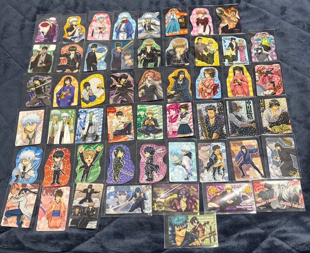 銀魂 クリアカード カードガム ウエハースカード まとめ売り【515枚】