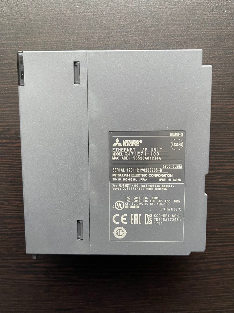 三菱電機QJ71E71-100 ETHERNETユニット - メルカリ