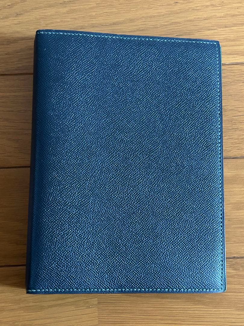 HERMES ネイビー レザー システム手帳 楽天市場】システム手帳 エルメスの通販