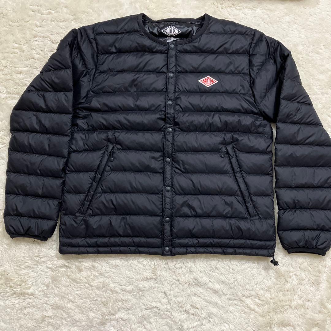 DANTON ダントン インナーダウン ブラック 36 - メルカリ