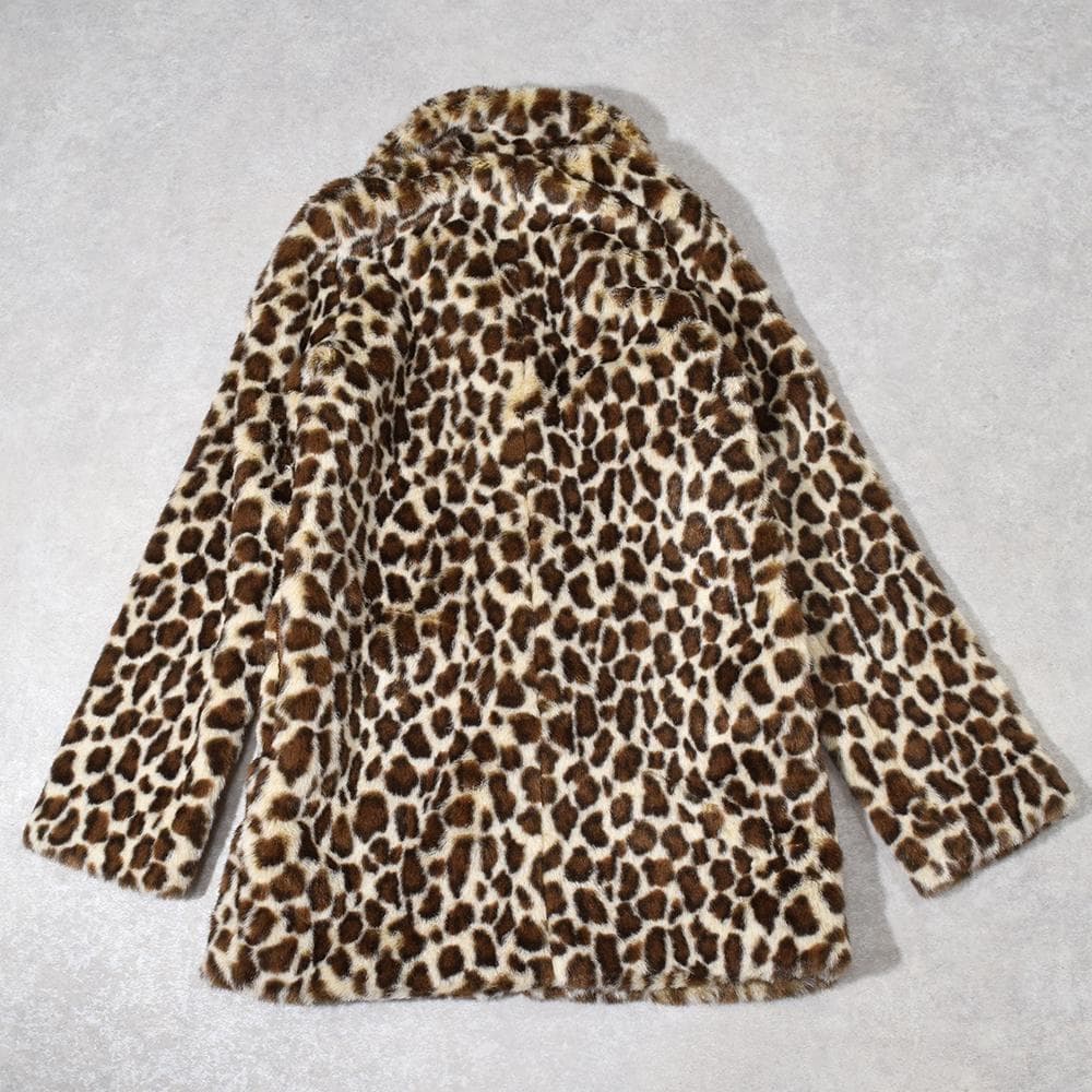平成ギャル y2k アルバローザ ALBA ROSA ヒョウ柄 ファーコート 1