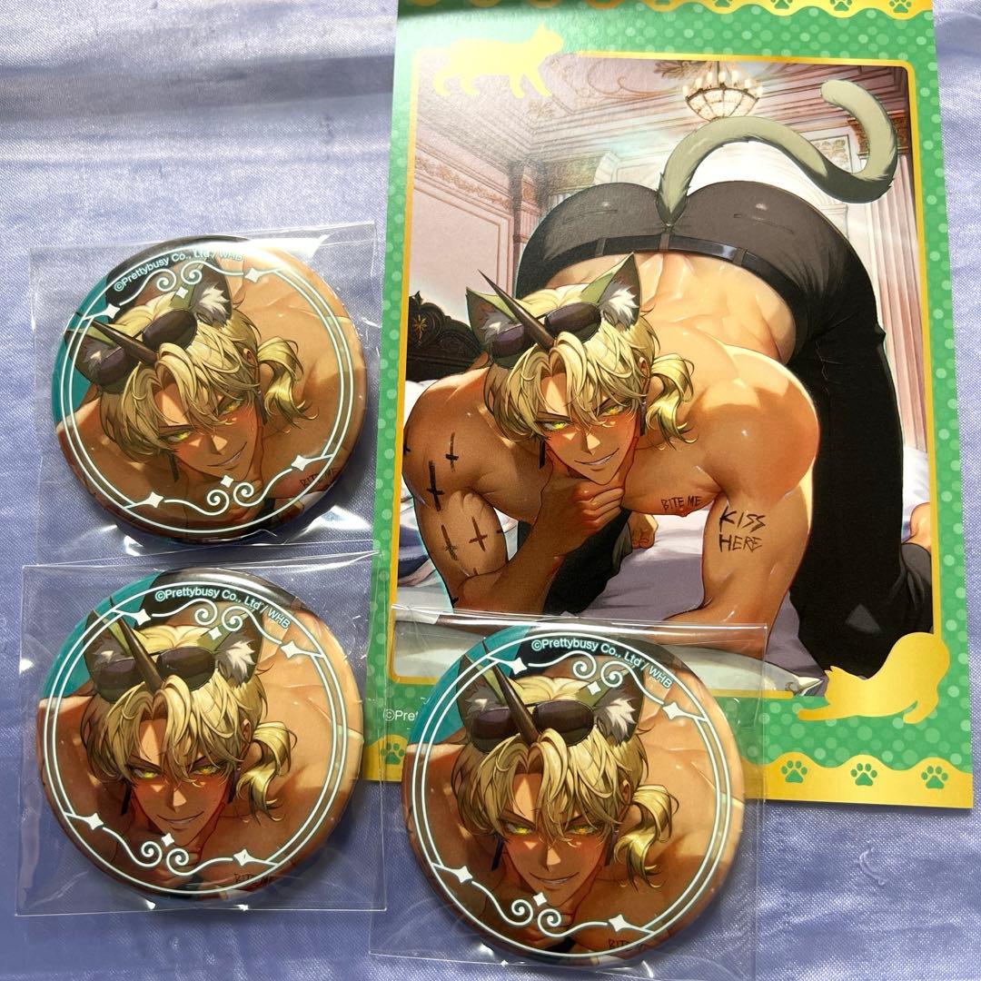 地獄のどこが悪い ベルゼブブ 缶バッジ セット プリンセスカフェ 猫の